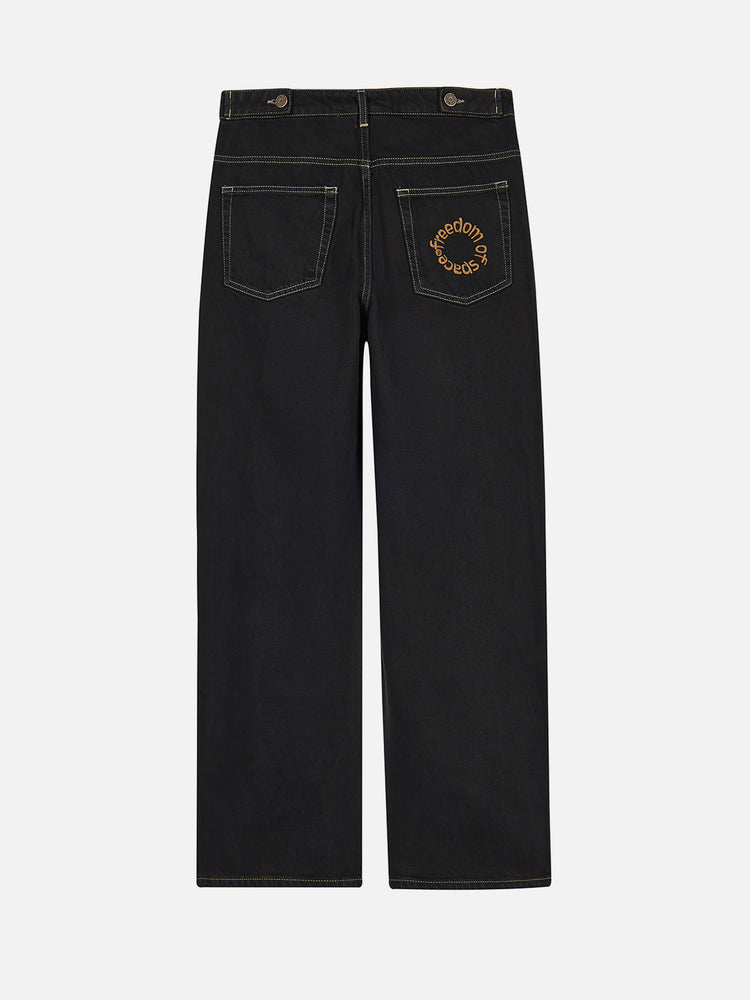 Core Denim Distress Jeans - Black — 02