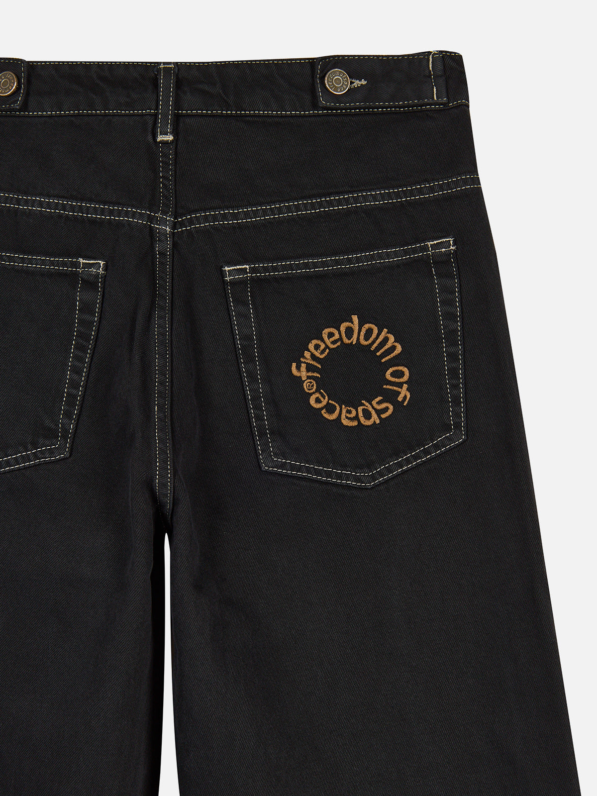 Core Denim Distress Jeans - Black — 04
