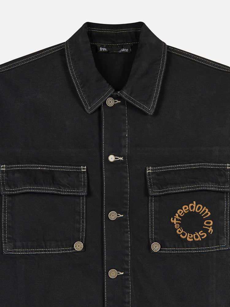 Core Denim Jacket - Black — 03