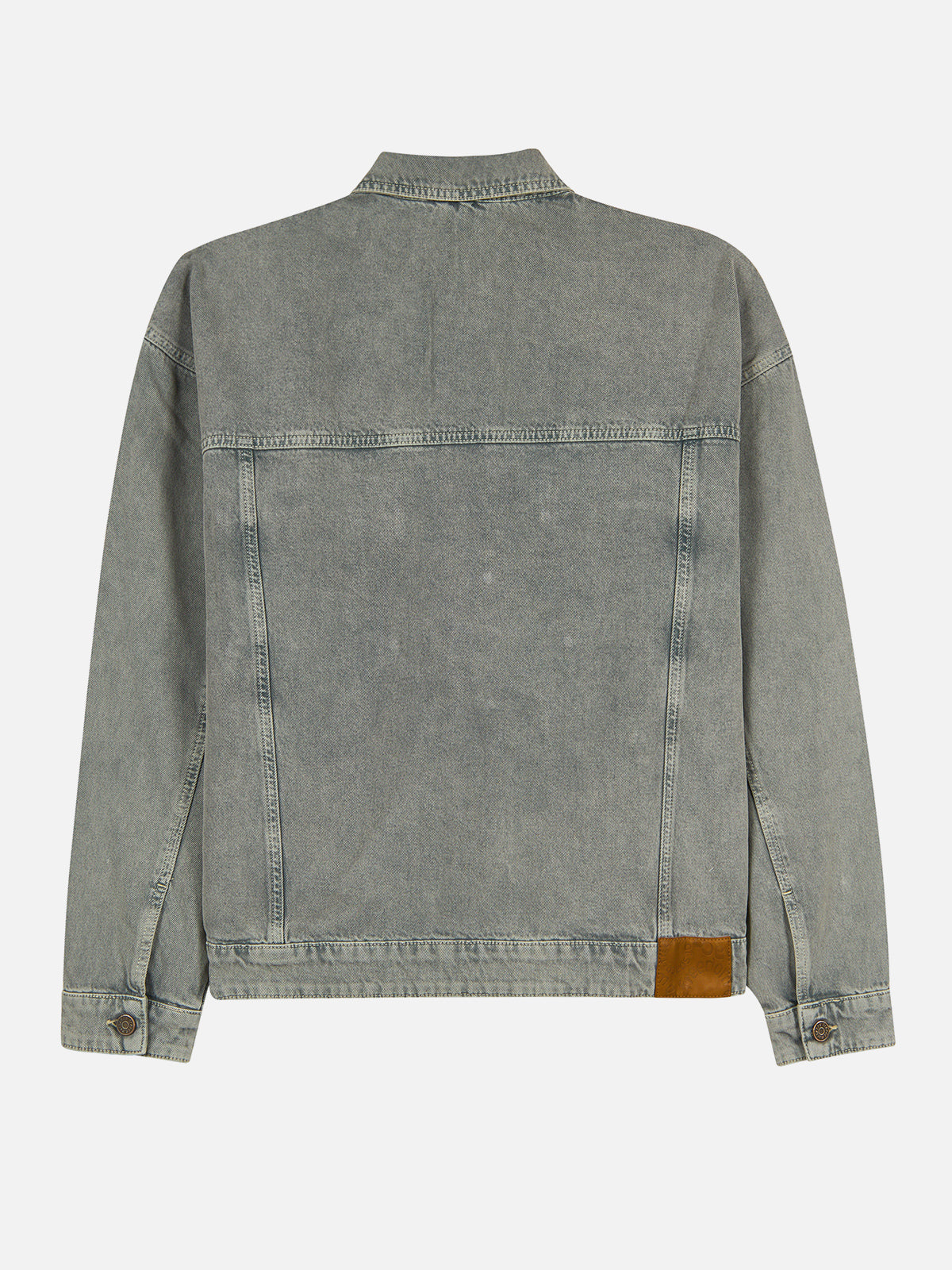 Core Denim Jacket - Washed Grey — 02