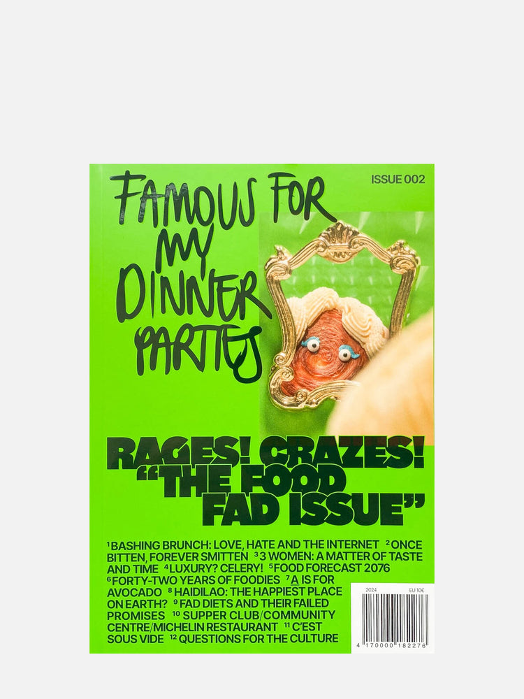 FAMOUS FOR MY DINNER PARTIES ISSUE 2