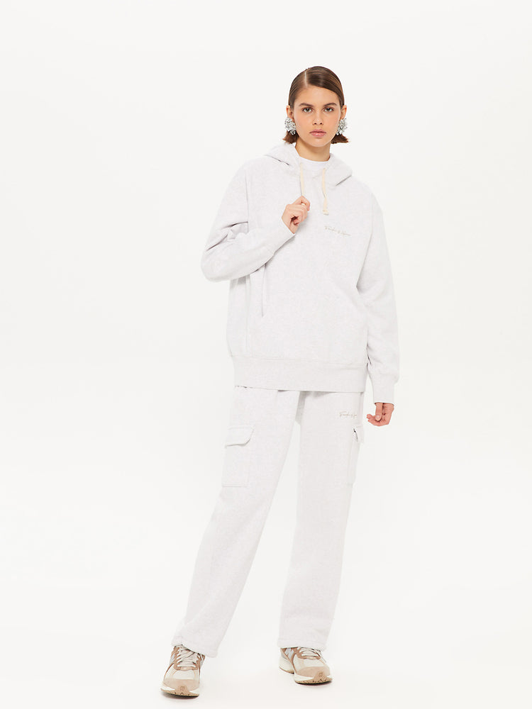 SIGNATURE HOODIE GREY MARL