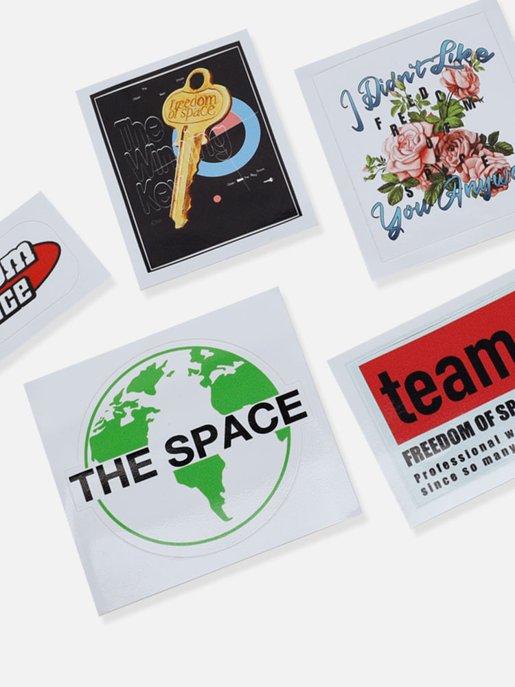 FREEDOM OF SPACE STICKERS SET 3