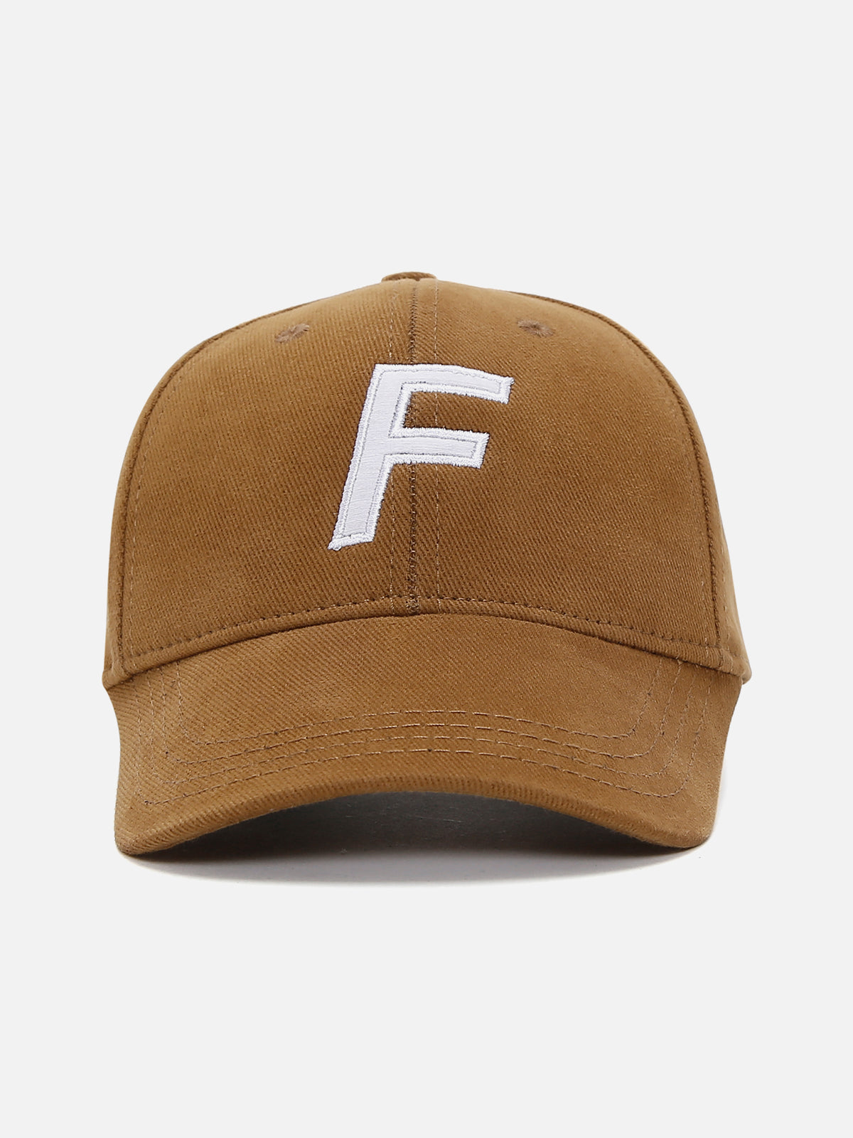 F Logo Cap Camel