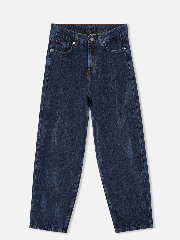 BLUE LOOSE FIT JEANS