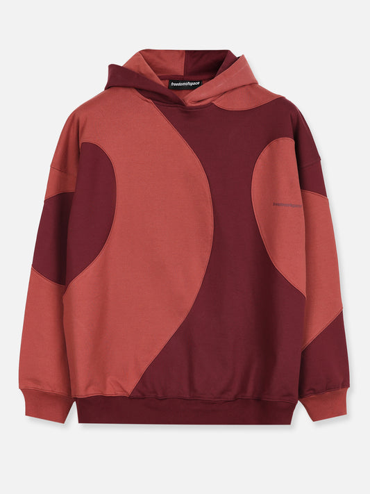 HEART HOODIE BROWN