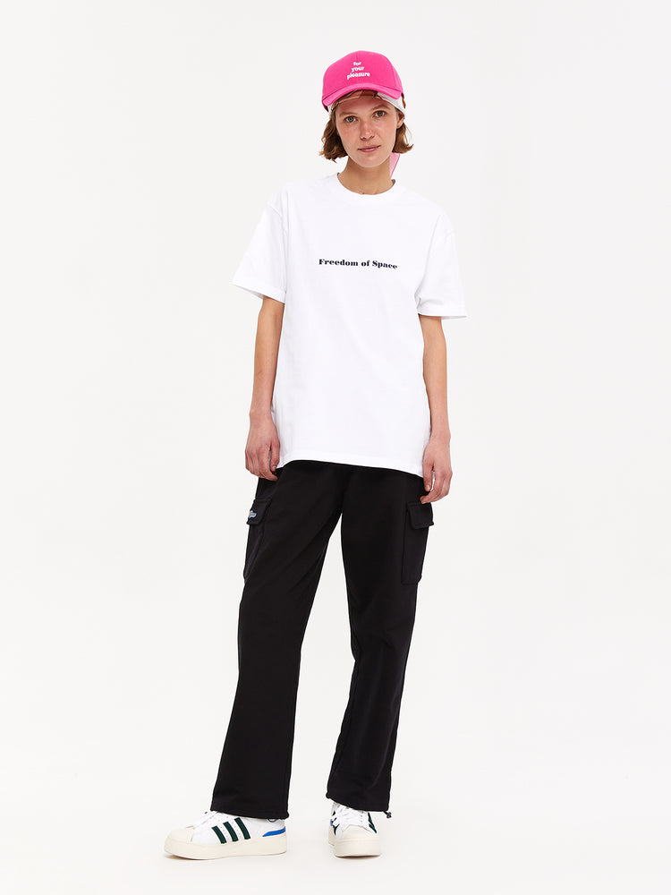 A SIMPLE T SHIRT WHITE FREEDOM OF SPACE a-simple-t-shirt-white-freedom-of-space