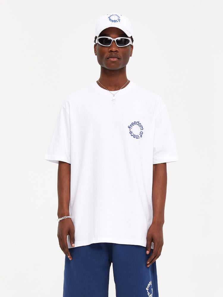 CIRCLE LOGO T-SHIRT WHITE