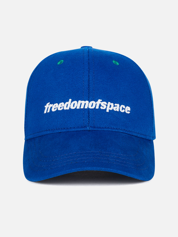 FREEDOM OF SPACE LOGO CAP BLUE