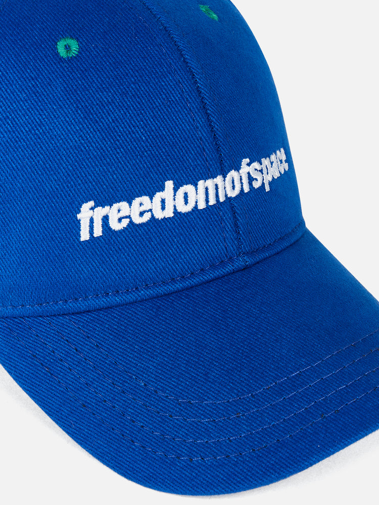 FREEDOM OF SPACE LOGO CAP BLUE