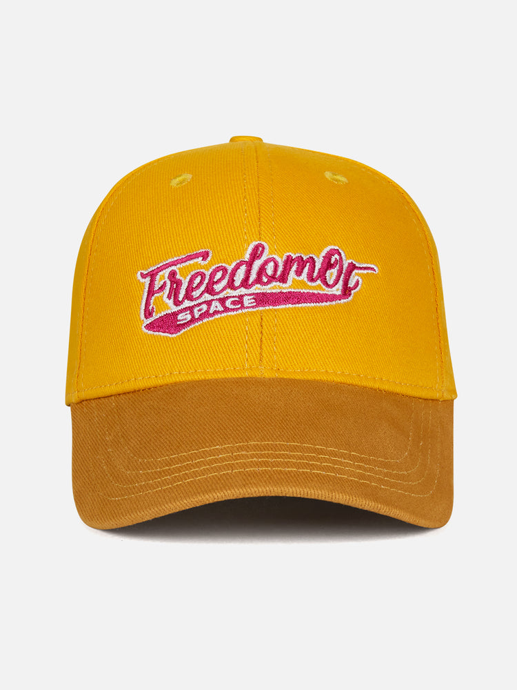 TWO TONE LOGO CAP YELLOW