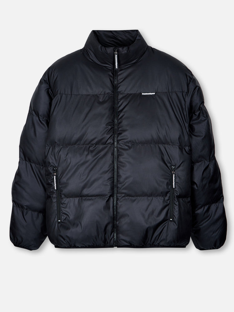 REVERSIBLE PUFFER JACKET BLACK